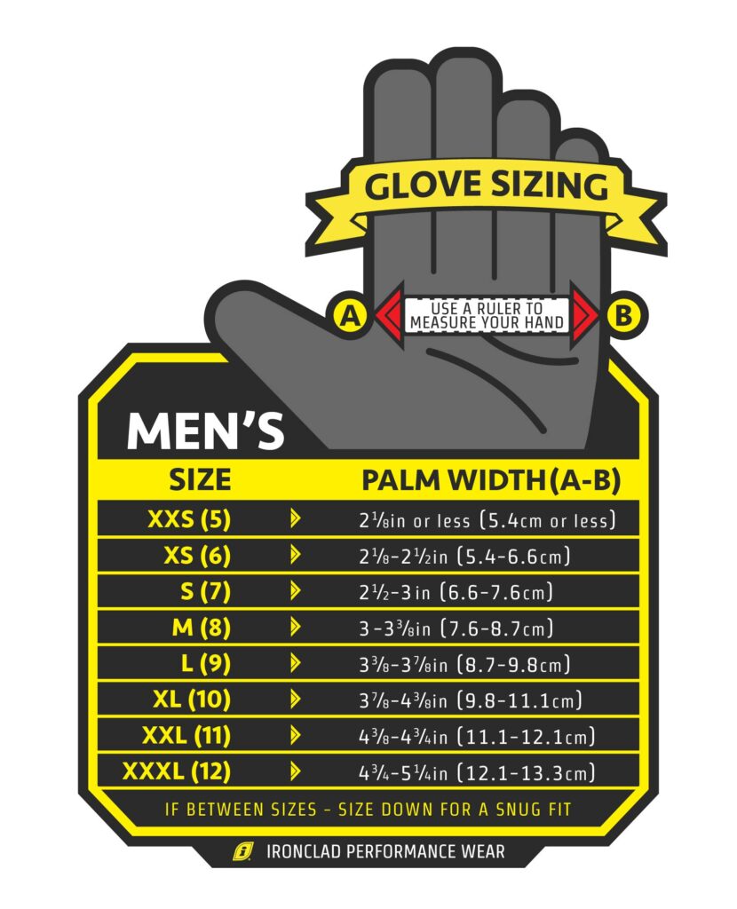 KONG SDX2 Size Chart