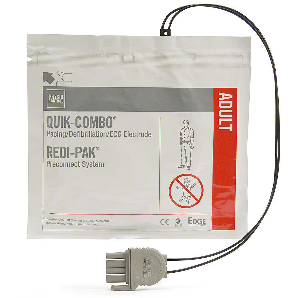 Physio Control Lifepak 1000 Replacement Adult Electrode Pads