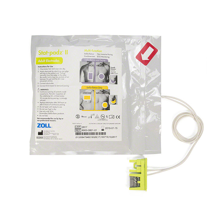 Zoll AED Plus Adult Stat Pads