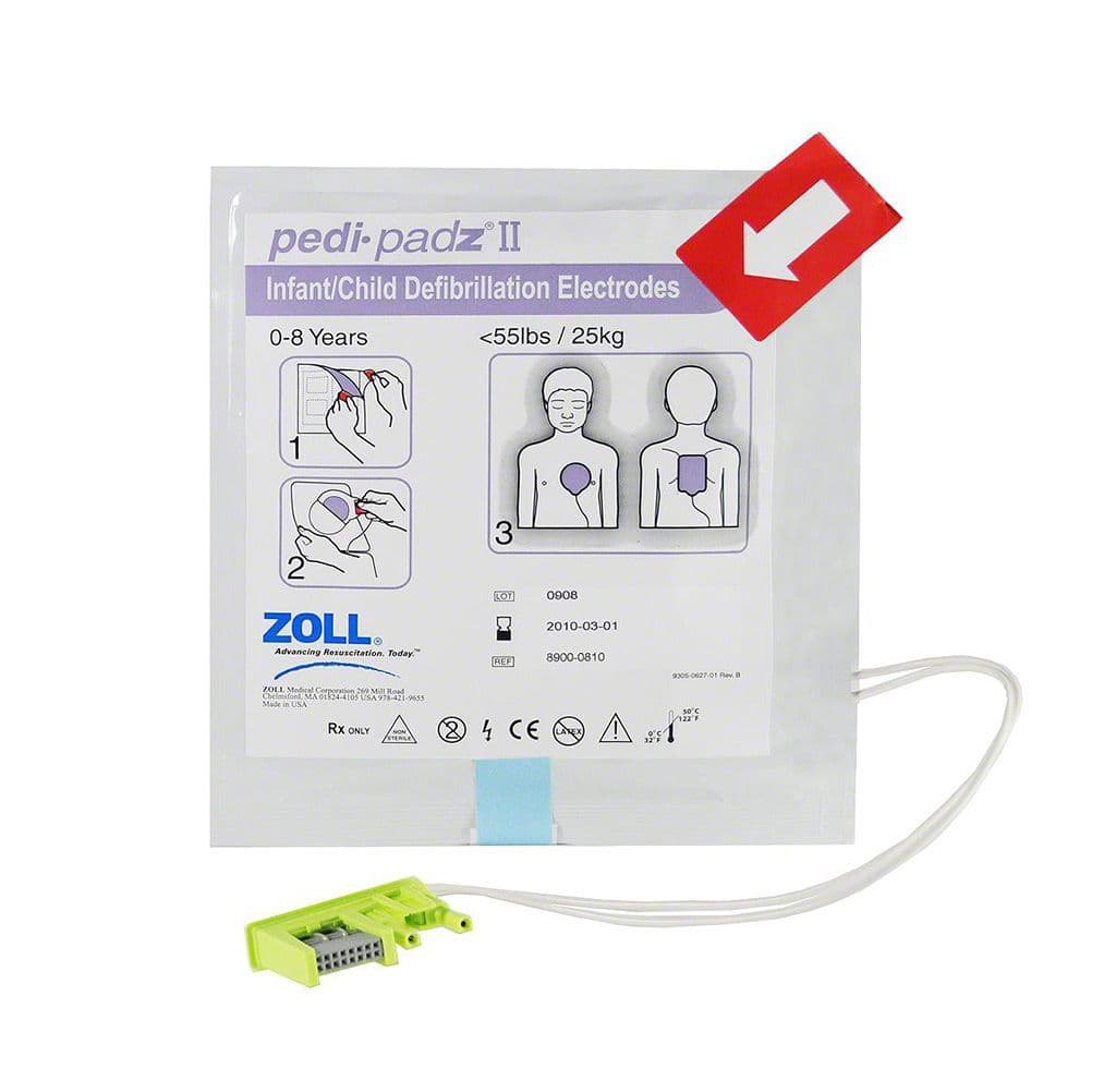 Zoll Pedi-Padz II Replacement Electrode Pads