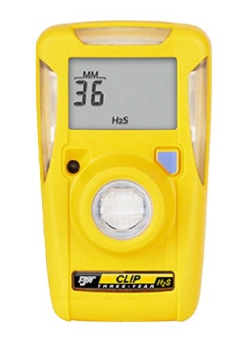 BW Clip H2S Single Gas Detector BWC3H