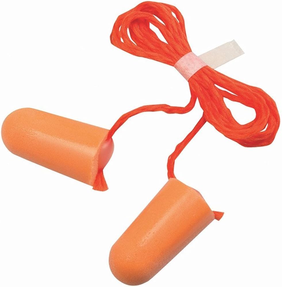 3M™ Foam Earplugs 1110, Corded Supplier in Dubai UAE