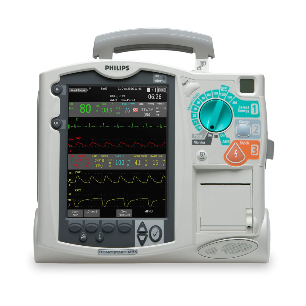Philips Heartstart MRx Monitor Defibrillator Supplier in Dubai UAE and Saudi Arabia KSA