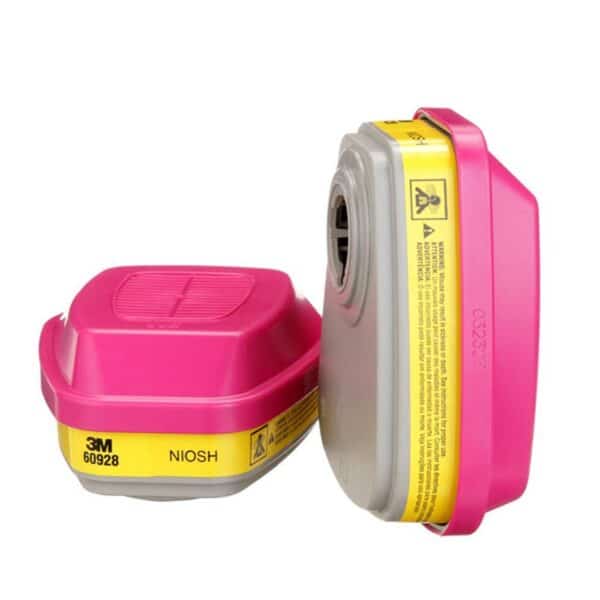 3M™ Organic Vapor/Acid Gas Cartridge/Filter 60928, P100 Supplier in Dubai UAE and Saudi Arabia KSA
