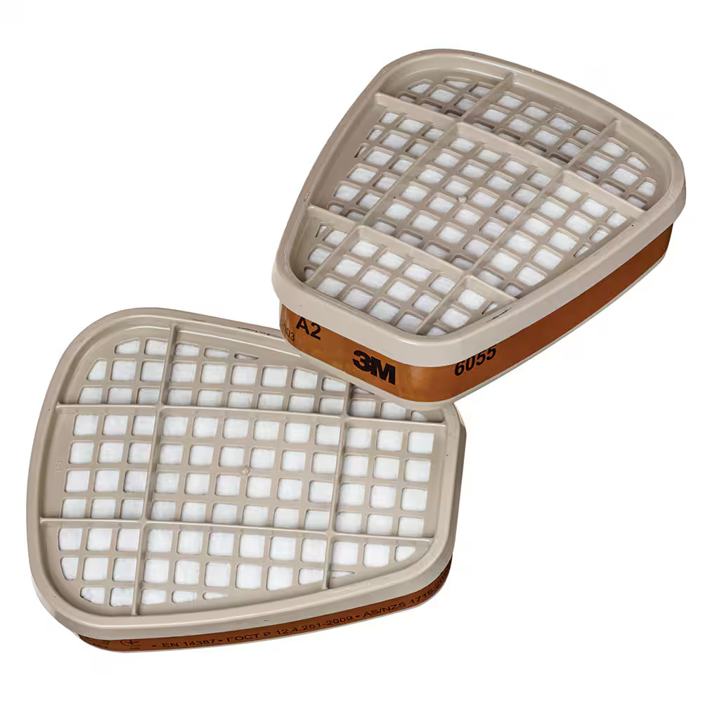 3M 6055 Gas and Vapour Filter Supplier in Dubai UAE and Saudi Arabia KSA