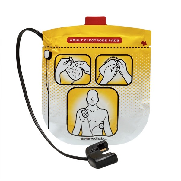 Defibtech Lifeline Adult AED Pads Supplier in Dubai UAE and Saudi Arabia KSA
