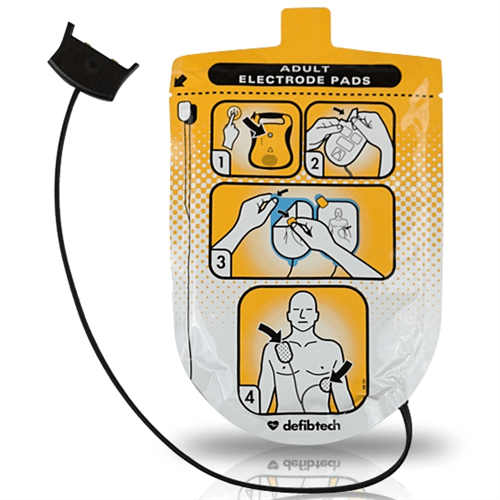 Defibtech Lifeline View Adult AED Pads Supplier in Dubai UAE and Saudi Arabia KSA