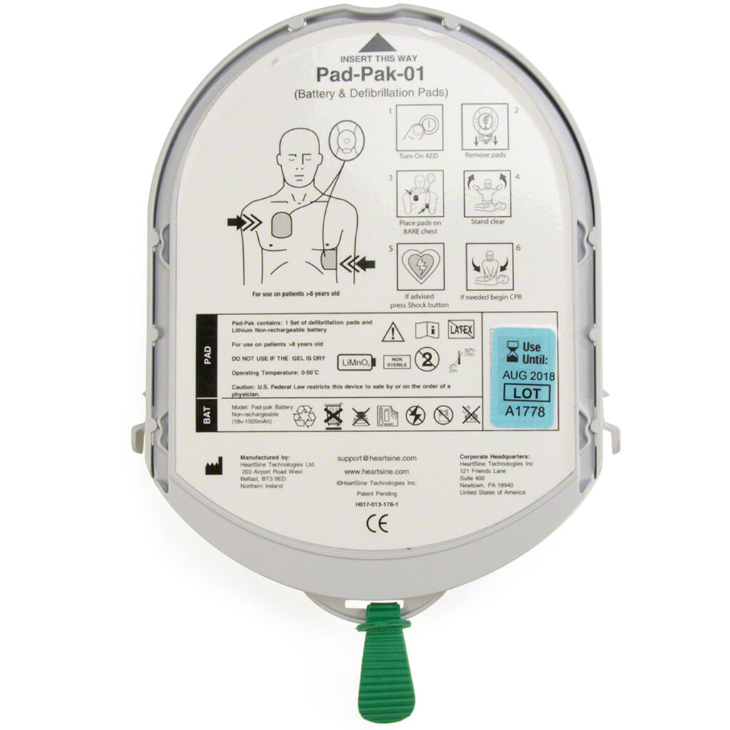 HeartSine Samaritan Adult Pad-Pak Supplier in Dubai UAE and Saudi Arabia KSA
