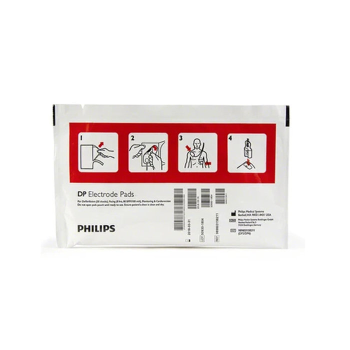 Philips FR or FR2 or FR2 Plus Adult AED Pads Supplier in Dubai UAE and Saudi Arabia KSA