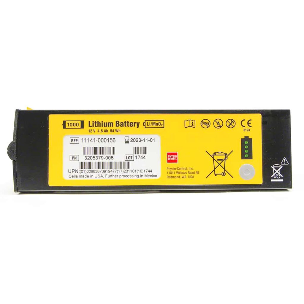 Physio Control LIFEPAK 1000 AED Battery Supplier in Dubai UAE and Saudi Arabia KSA