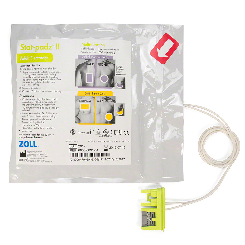 ZOLL Stat-Padz® II Electrode Supplier in Dubai UAE and Saudi Arabia KSA