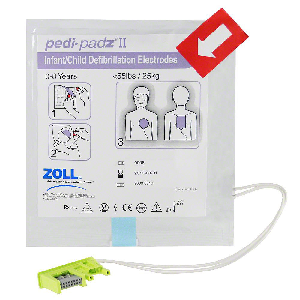 ZOLL Pedi-Padz® II Electrode Supplier in Dubai UAE and Saudi Arabia KSA